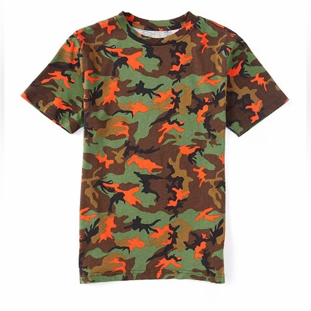 NWT Polo by Ralph Lauren Big Boys Camo Cotton Jersey Tee Shirt